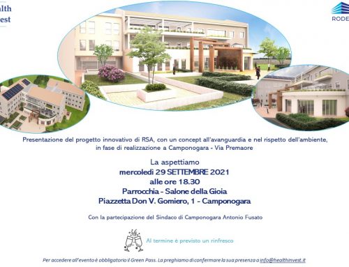 Presentazione del progetto centro servizi per anziani  Residenza Camponogara
